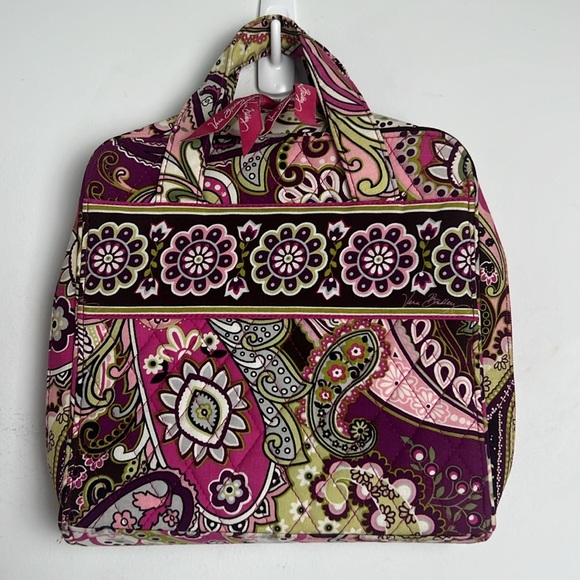 Vera Bradley Handbags - Vera Bradley Very Berry Paisley Tech Organizer Vibrant Organization Office